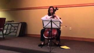 Gavotte in D Minor Cello [upl. by Ysak]