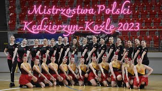 Mistrzostwa Polski Mażoretek w KędzierzynieKoźlu 2023  La Bella Leśnica [upl. by Ahsauqram717]