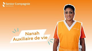 Nanah Auxiliaire de Vie chez Senior Compagnie Paris 11 [upl. by Sproul]