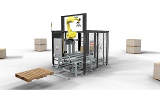 Standard Robotic Palletizers Highlight [upl. by Veljkov]