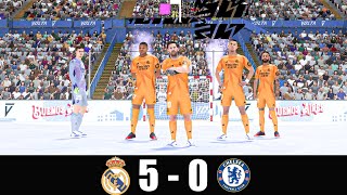 FC 24 VOLTA  MESSI RONALDO MBAPPE NEYMAR ALL STARS  REAL MADRID 50 CHELSEA [upl. by Sophronia]