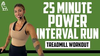 25 MIN TREADMILL POWER INTERVALS [upl. by Beltran]