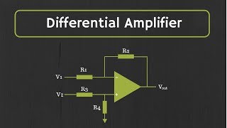 Operational Amplifier OpAmp as Differential Amplifier or OpAmp as subtractor With Examples [upl. by Solon]