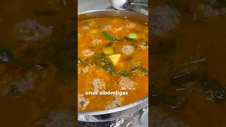 Albóndigas🍲 albondigas costeña capcut capcutinterest recetasfáciles caldos comidas verduras [upl. by Alika144]