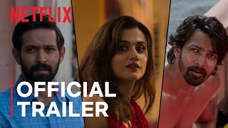 Haseen Dillruba  Official Trailer  Taapsee Pannu Vikrant Massey Harshvardhan Rane Netflix India [upl. by Cherida]