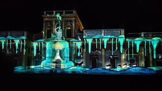 Royal Light and Sound show at Wilanow Palace  Warsaw  Poland  Part 1 [upl. by Lodhia611]