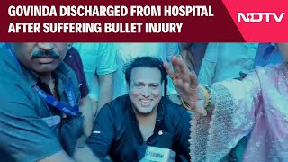 Govinda Discharged  Govinda Discharged From Hospital After Suffering Bullet Injury amp Other News [upl. by Eniladam]