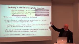 Variadic and Variable Templates in C14  Peter Sommerlad  Meeting C 2015 [upl. by Drarej]