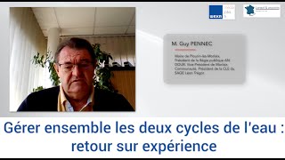 Gérer ensemble les deux cycles de l’eau  retour sur expérience [upl. by Rosenwald374]