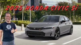 Is the 2025 Honda Civic Si the BEST new compact sport sedan to BUY [upl. by Keen960]