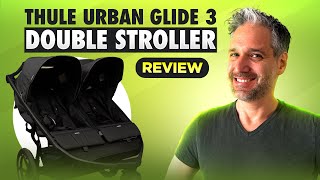 Thule Urban Glide 3 Double Stroller Full Review  Best Double Jogging Stroller 2024 [upl. by Arsi]