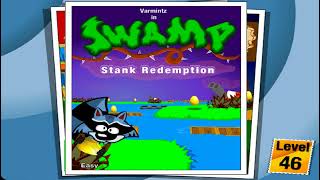 Varmintz Deluxe 2004 Gameplay Easy Level 46  50 Swamp Stank Redemption  Final Bonus Round [upl. by Lewendal]