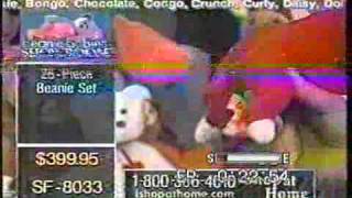 BEANIE BABY MADNESS 1998 2 clips from Home Shopping Channel [upl. by Adnesor]