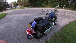 Suzuki Intruder Volusia VL800 riding around Cape May [upl. by Nihi857]