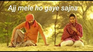 Angrej  mele nu chaliye vanjhali vaja Lyrics Amrinder gill  Punjabi songs All time favourite [upl. by Alrzc859]