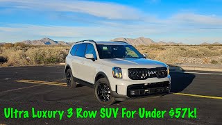 2024 Kia Telluride SX Prestige X Pro Review  Luxury SUV Without Luxury Pricing Im Impressed [upl. by Ellemac225]