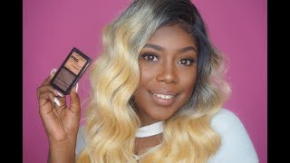 LA GIRL PRO CONTOUR POWDER DEEP  DEMO amp REVIEW [upl. by Elkcim127]