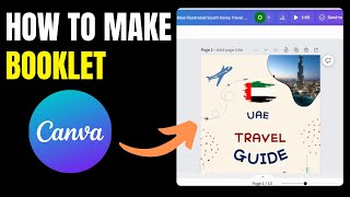 How To Make A Booklet In Canva A StepbyStep Guide [upl. by Hinze724]
