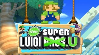 New Super Luigi U  100 CoOp Walkthrough  World 1 Acorn Plains 2 Player [upl. by Caraviello]