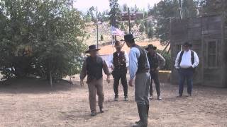 Old Town Temecula Gunfighters  Big Bear Lake California  National Day of the Cowboy 2014 [upl. by Ellimak]