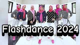 Flashdance 2024 Line Dance  Choreo by Bangkit Dance  Dance by Estetika LD [upl. by Enitsyrk]