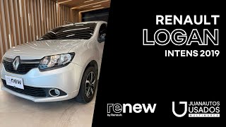 Renault Logan Intens 2019  Renew  Juanautos Usados [upl. by Layod23]