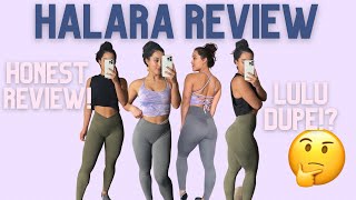 HALARA LEGGINGS TRY ON HAUL  HONEST REVIEW  WORTH IT [upl. by Land30]