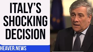 Italy Makes SHOCKING Decision [upl. by Button]