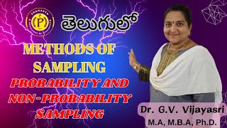 Methods of Sampling  Probability and Non Probability Sampling [upl. by Alisen]