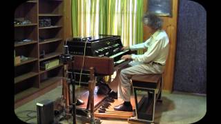 Allan Brewster Hammond X77 Organ  Lewitt LCT 640 Mics [upl. by Reynolds]