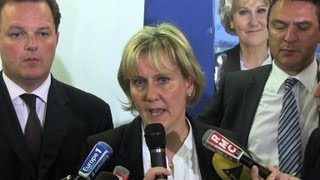 Nadine Morano UMP admet sa défaite et accuse Gérald Dahan [upl. by Kayle810]