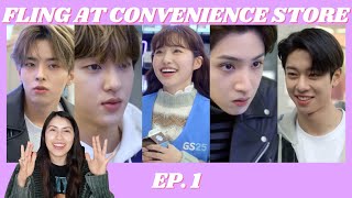 Fling at Convenience Store Ep 1 Reaction [upl. by Otinauj]