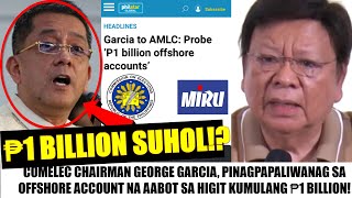 Matapos ITANGGI ang ₱1 BILYON SUHOL MARCOLETA BINULGAR ang LIHIM ni GARCIA Bank Accounts BISTADO [upl. by Anselmi923]