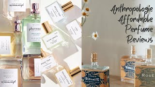 Affordable Perfume Review  Anthropologie Outremer Pharmacia amp Nostalgia incl wedding collection [upl. by Sabina536]