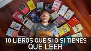 10 Libros que te CAMBIAN la VIDA Y en que ORDEN Leerlos 😉 [upl. by Sillad117]