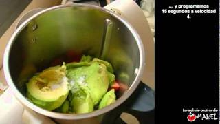 Guacamole con thermomix  La web de cocina de Mabel [upl. by Pascal]