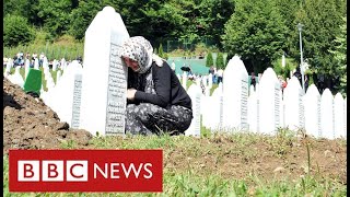 25 years after Srebrenica massacre genocidedenial lives on  BBC News [upl. by Newob]