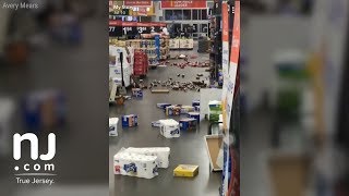 Disgruntled Walmart employee destroys Vineland store [upl. by Nye]