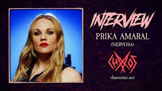 Interview with Prika Amaral about Nervosas new album quotJailbreakquot [upl. by Prendergast]