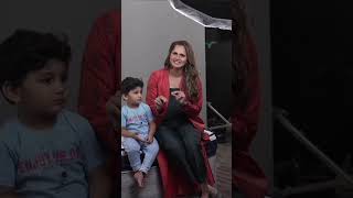 Sania Mirza paly a act in drama with her son azhaanvirlshorts virlshorts [upl. by Willamina815]