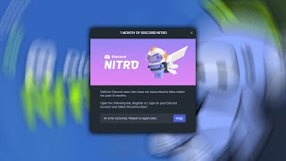 CARA MENGATASI ERROR CLAIM DISCORD NITRO DI STEELSERIES GG PART 35 [upl. by Chap318]