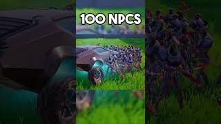 Driving through 9999 NPCs in FORTNITE fortnite fortnitemontage [upl. by Wit729]