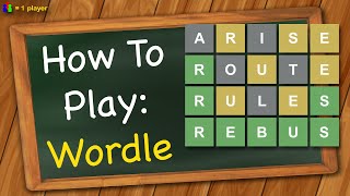 How to play Wordle [upl. by Ennoid]