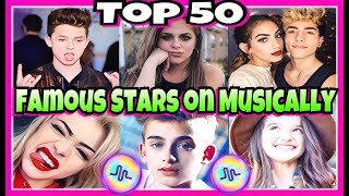 Top 50 Famous Stars On Musically 2017  Top Musers Musically Compilation [upl. by Fonsie662]