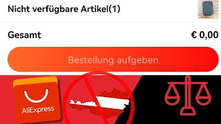 Warum AliExpress nicht mehr nach Österreich liefert  Der rechtliche Hintergrund [upl. by Annahoj978]