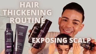 AVEDA INVATI ADVANCED HAIR THICKENING ROUTINE  AVEDA TUTORIAL  AVEDA GRWM [upl. by Notnelc212]