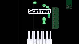 how to play quotScatmanquot skibabopbadopbop on piano [upl. by Nyleimaj]