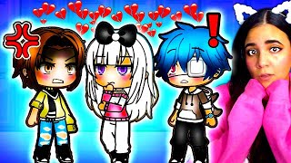 😈❤️‍🔥 His Softie Looking Bodyguard 😈❤️‍🔥 Gacha Life Mini Movie Love Story Reaction [upl. by Aihsinat963]