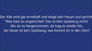 Das Riesenspielzeug  Adelbert von Chamisso  Ballade  Lesung mit Text  Hörbuch deutsch [upl. by Ahsiram356]