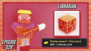 Minecraft  Librarian  Achievement Guide  Episode 28 [upl. by Veneaux]